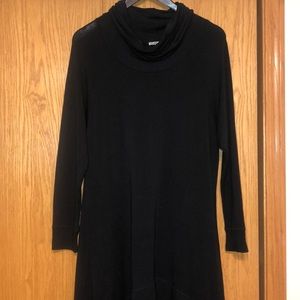 Black High Low T-shirt Dress